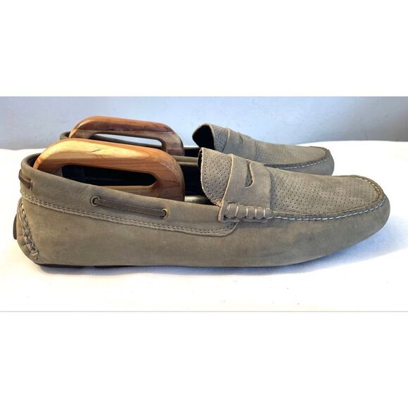 Johnston & Murphy Gray Loafers main image 5